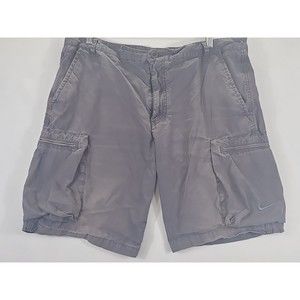 Nike Vintage Cargo‎ Shorts Blue Tag. Mens Sz 38